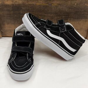Vans Classic Black and White High-Top Sneakers